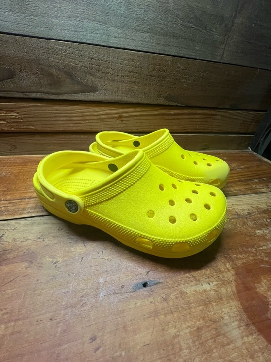 CROCS Shoes - CROCS Classic Slip-On Clog in Yellow